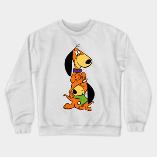 Augie Doggie And Doggie Daddy Hugs Crewneck Sweatshirt